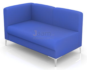 Офисный диван двухместный M6-DL/DR
